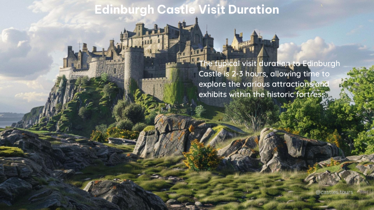 edinburgh castle visit duration