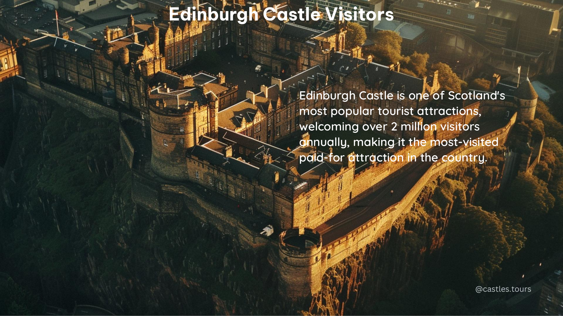 edinburgh castle visitors