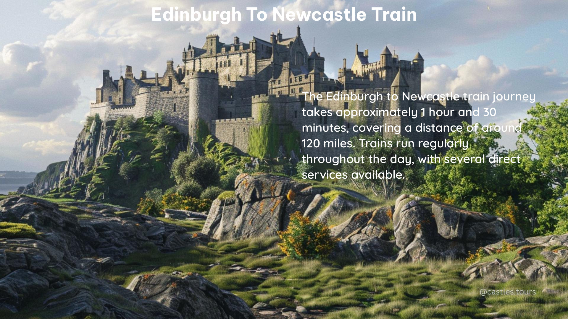 edinburgh to newcastle train