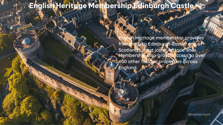 english heritage membership edinburgh castle