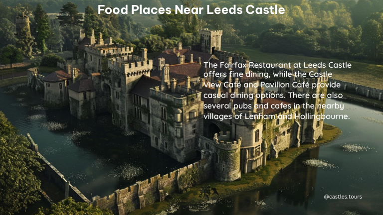 food places near leeds castle