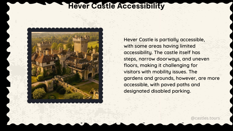 hever castle accessibility