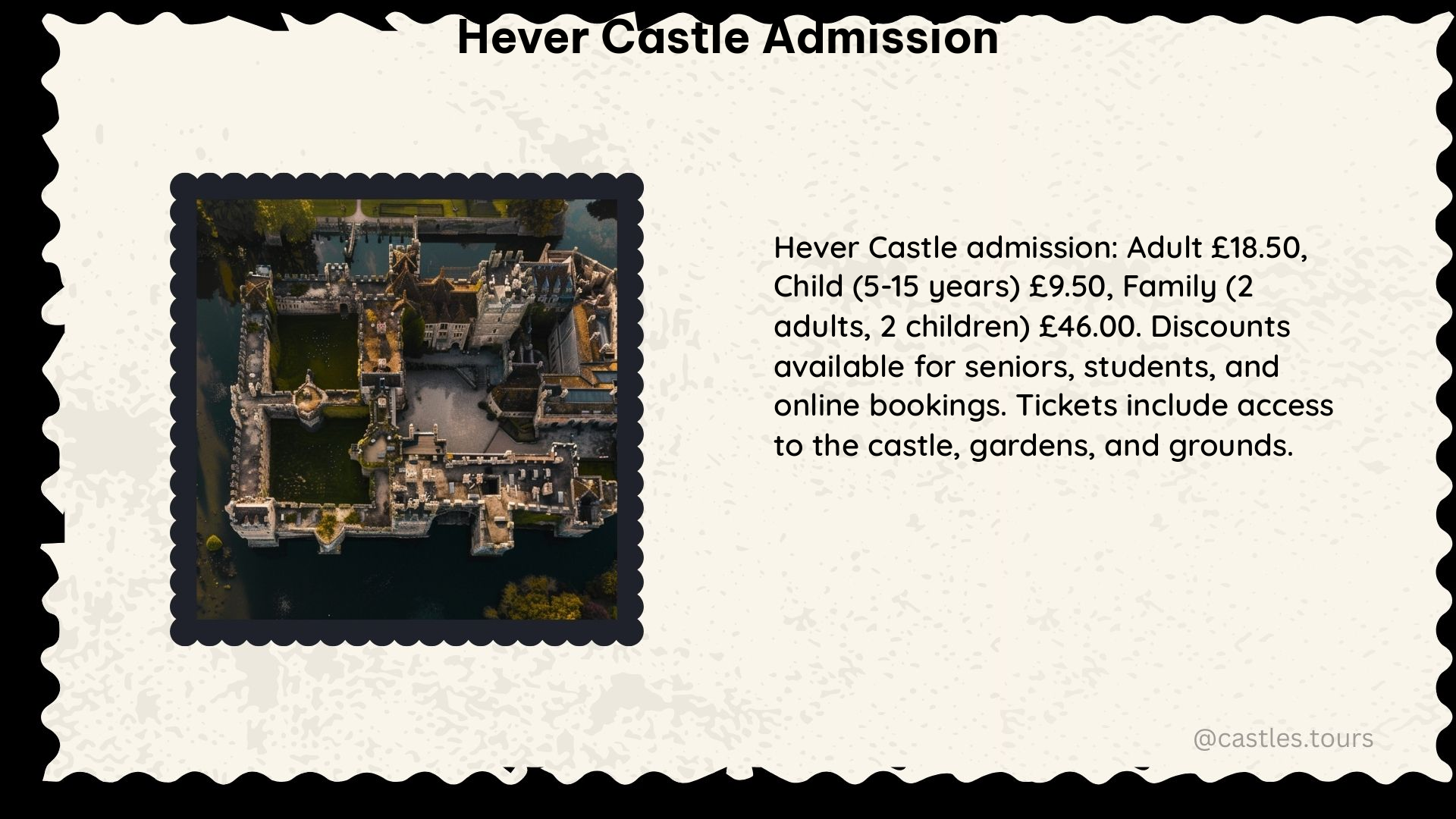 hever castle admission