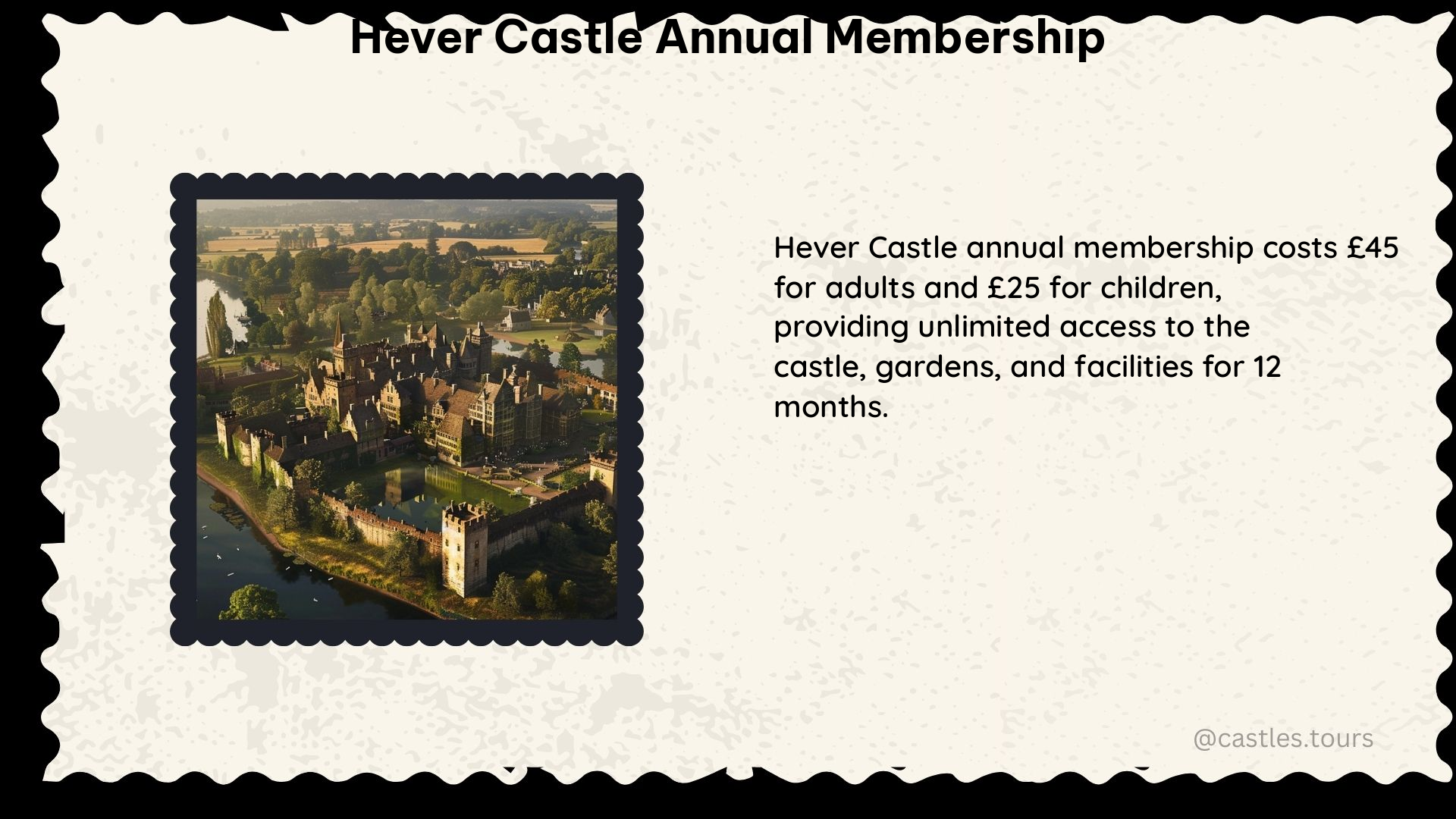 hever castle annual membership