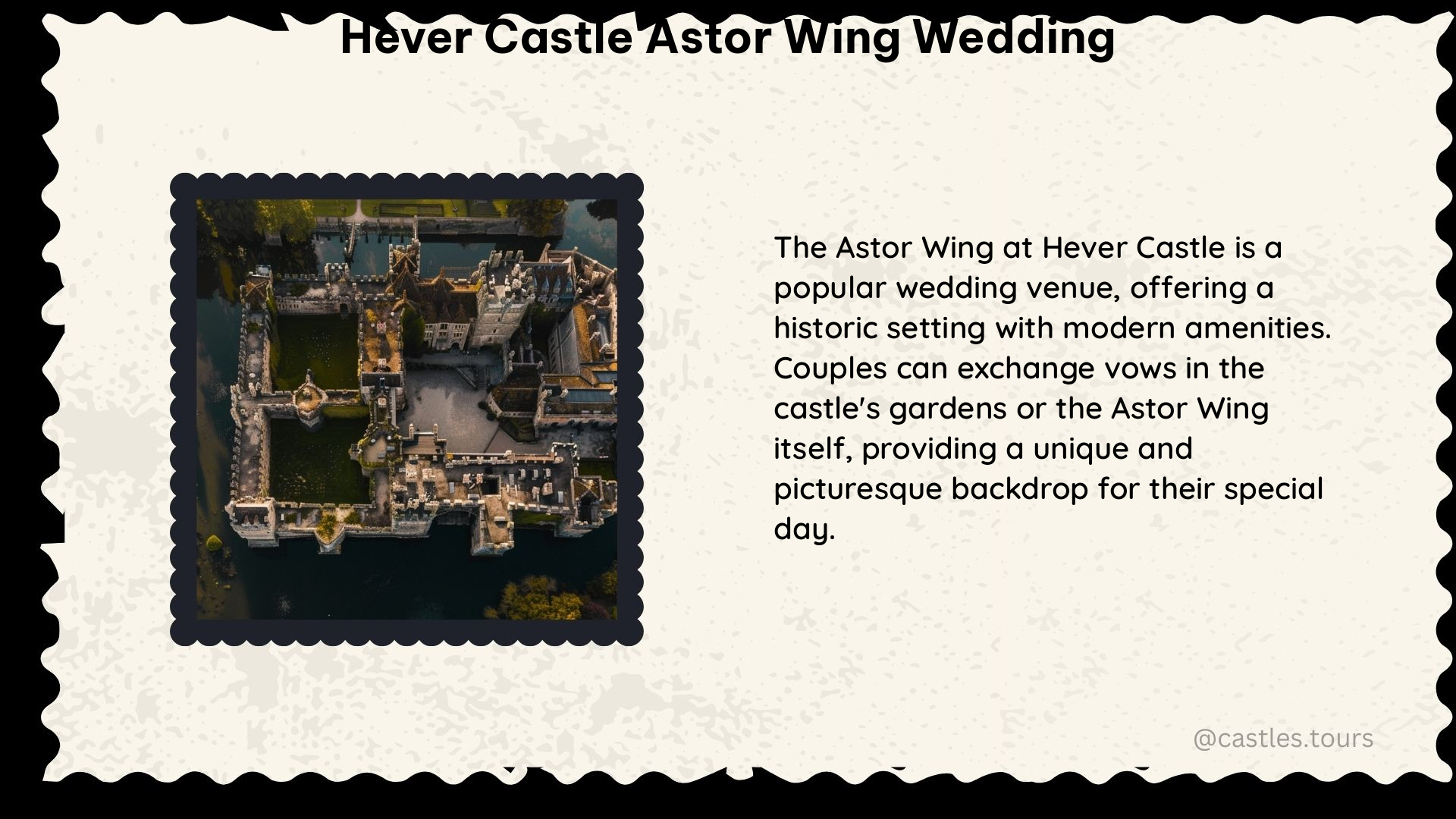 hever castle astor wing wedding