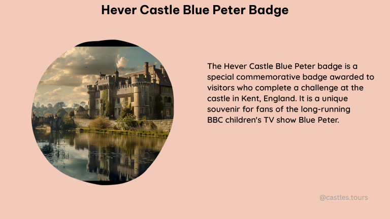 hever castle blue peter badge