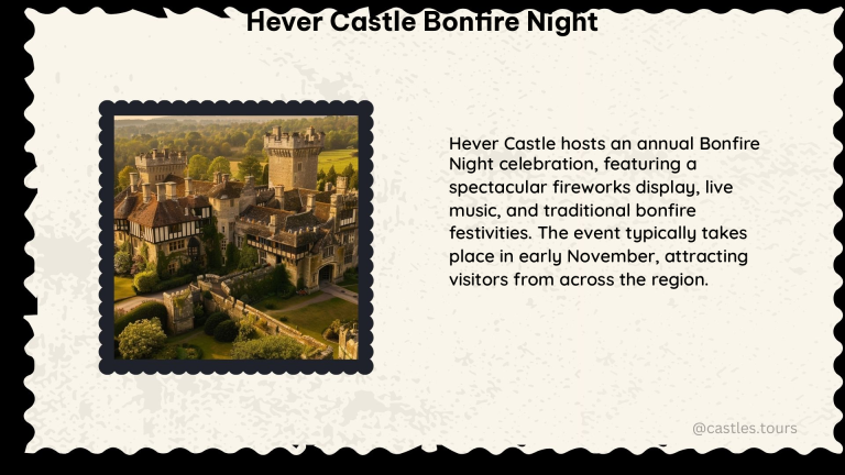 hever castle bonfire night