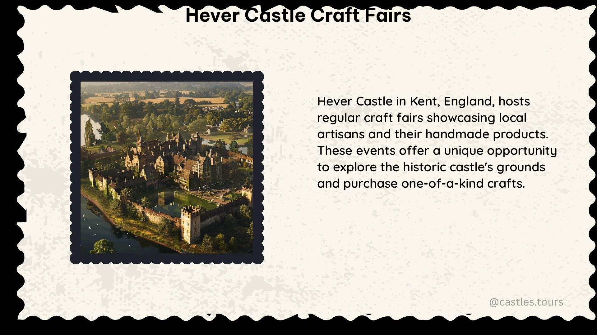 hever castle craft fairs