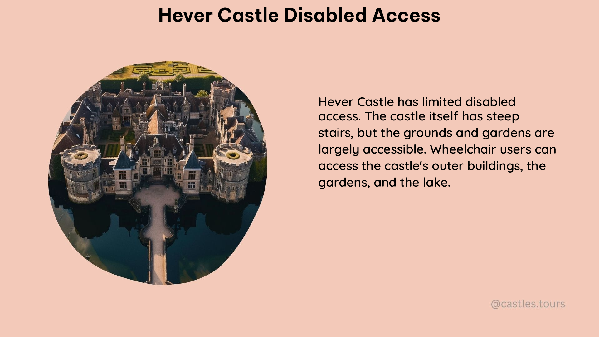 hever castle disabled access