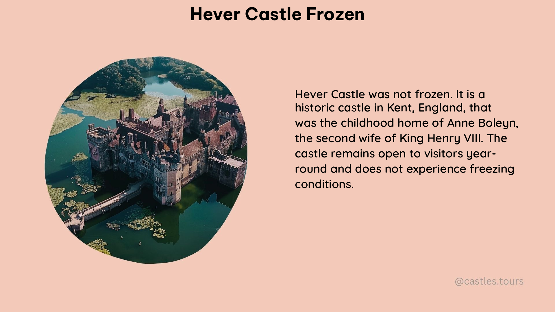 hever castle frozen