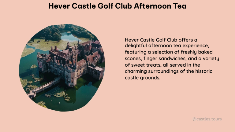 hever castle golf club afternoon tea