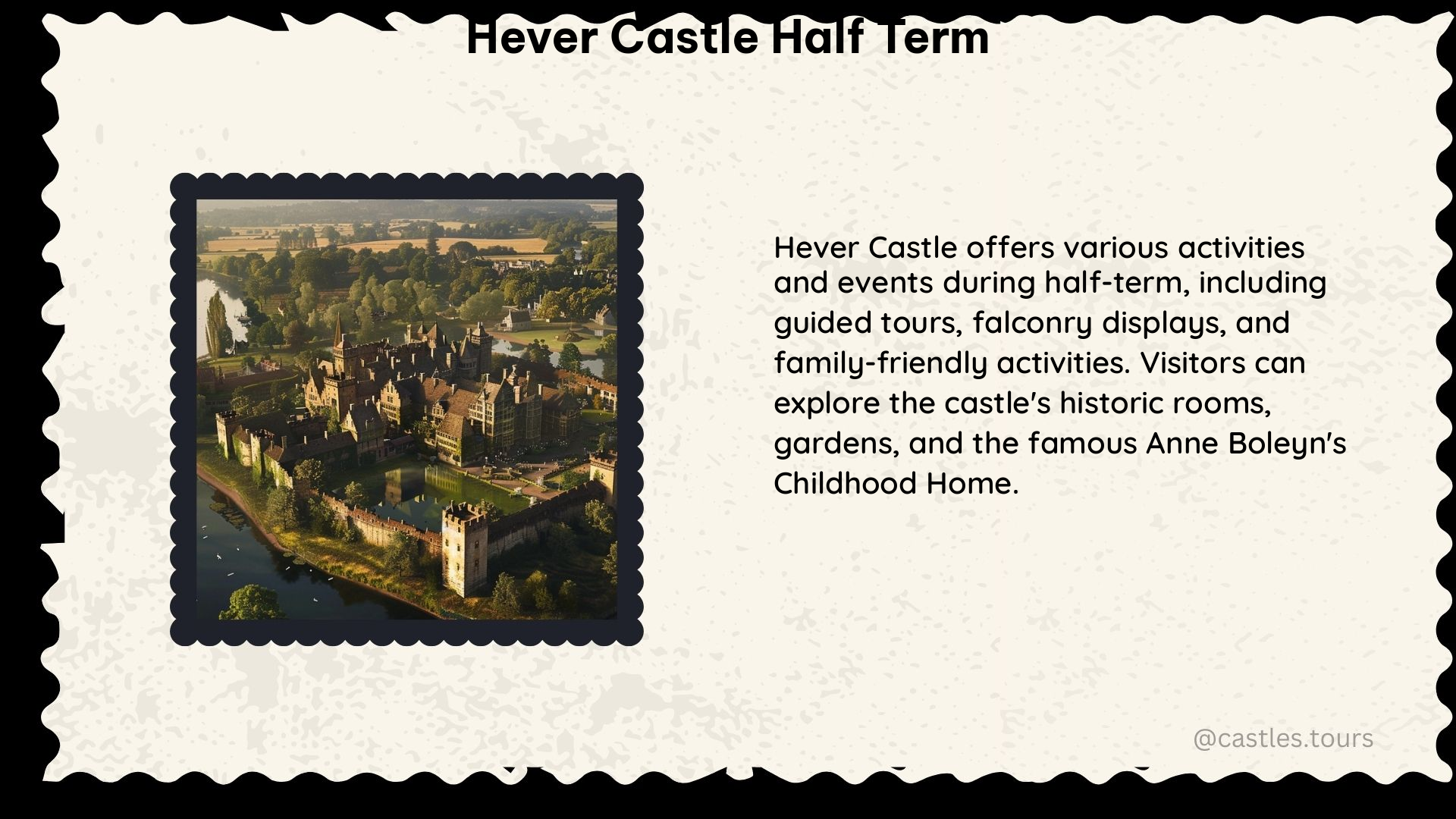 hever castle half term