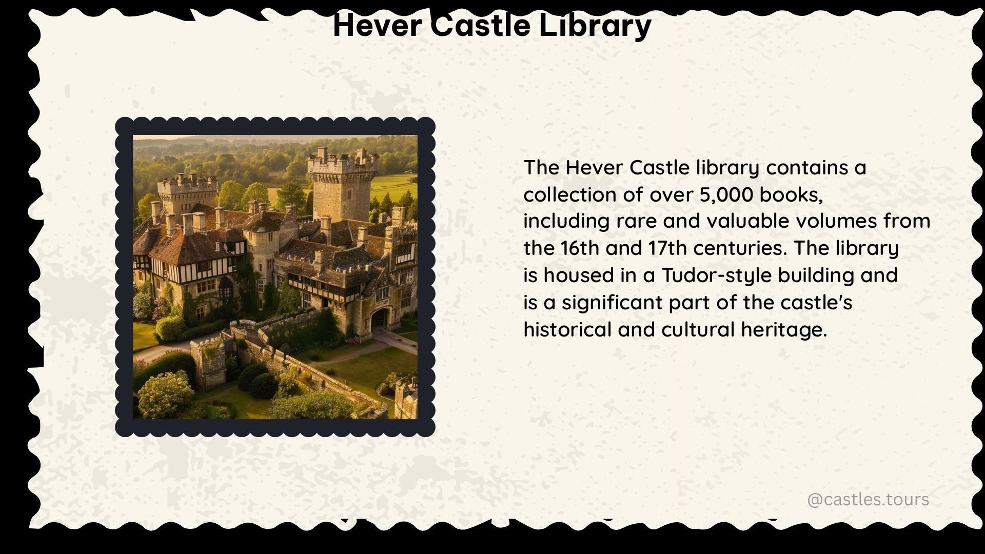 hever castle library