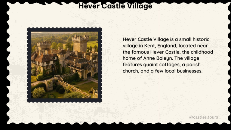 hever castle village