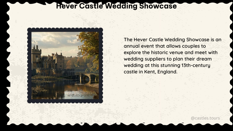 hever castle wedding showcase