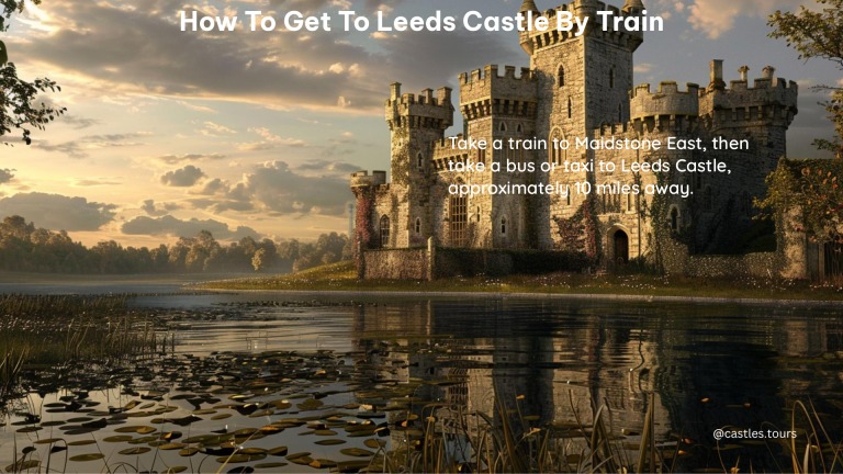 how to get to leeds castle by train