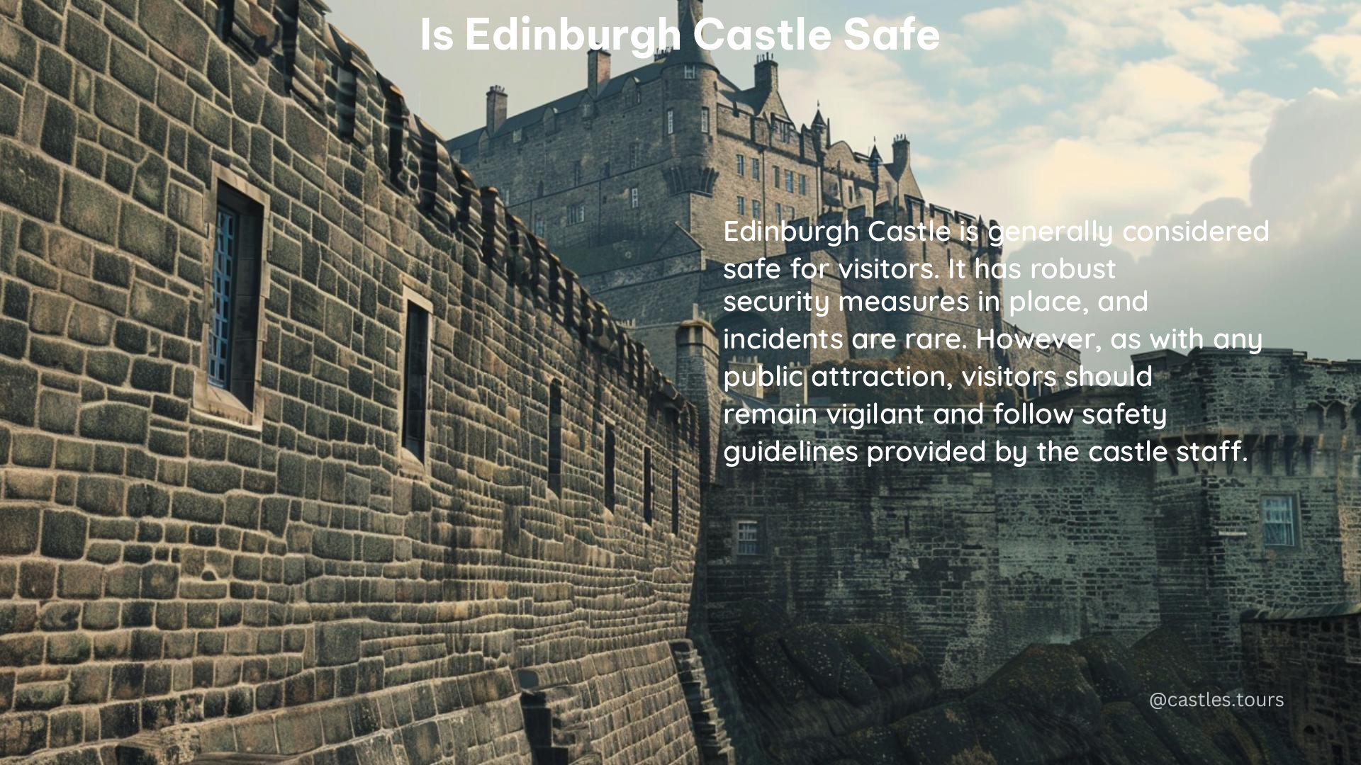 is edinburgh castle safe