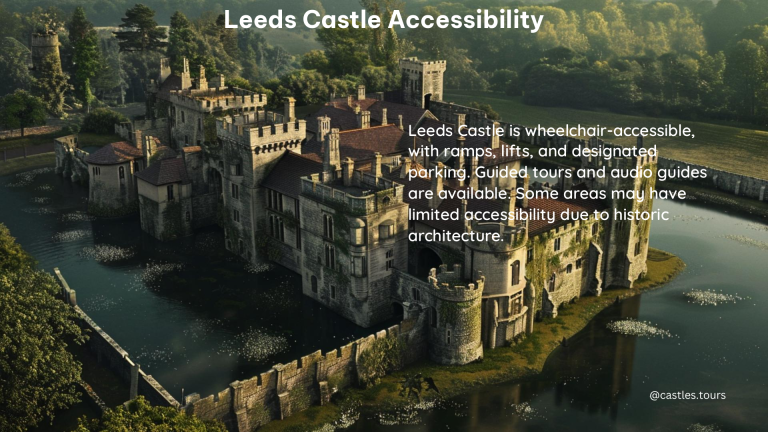 leeds castle accessibility 1