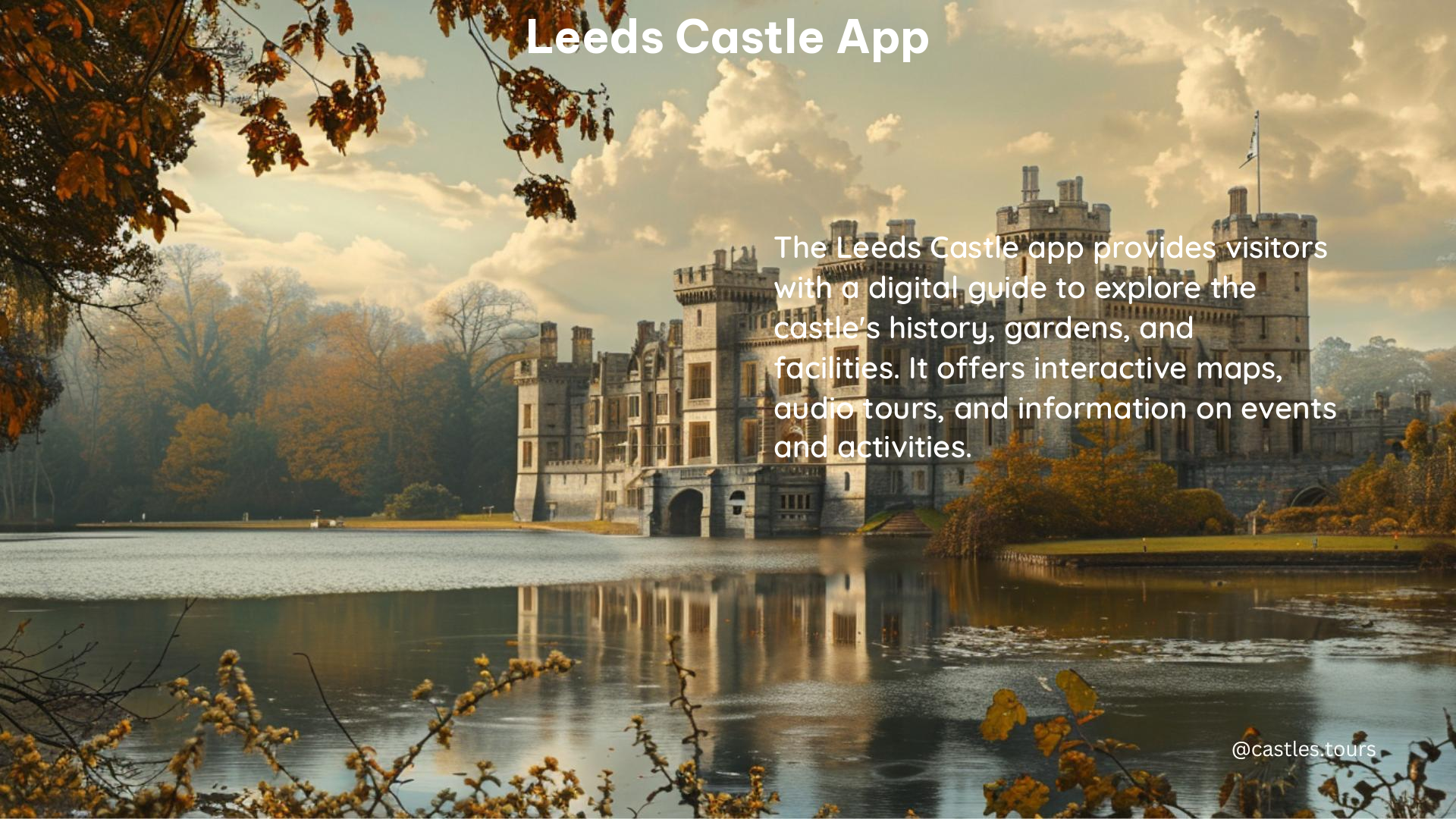 leeds castle app