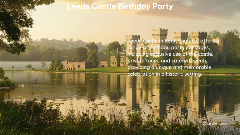 leeds castle birthday party