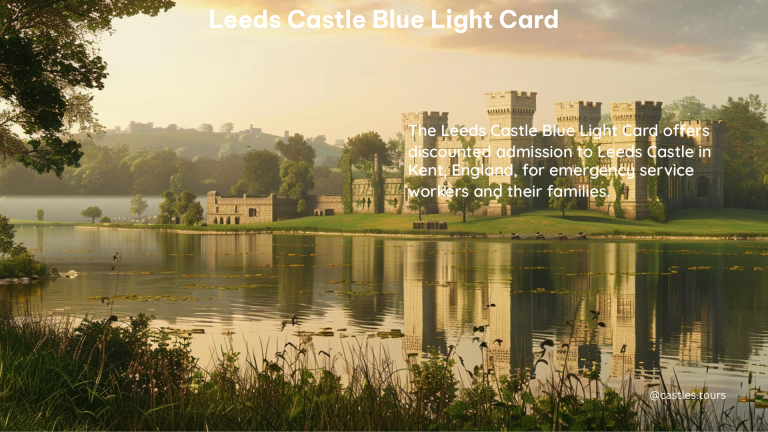 leeds castle blue light card