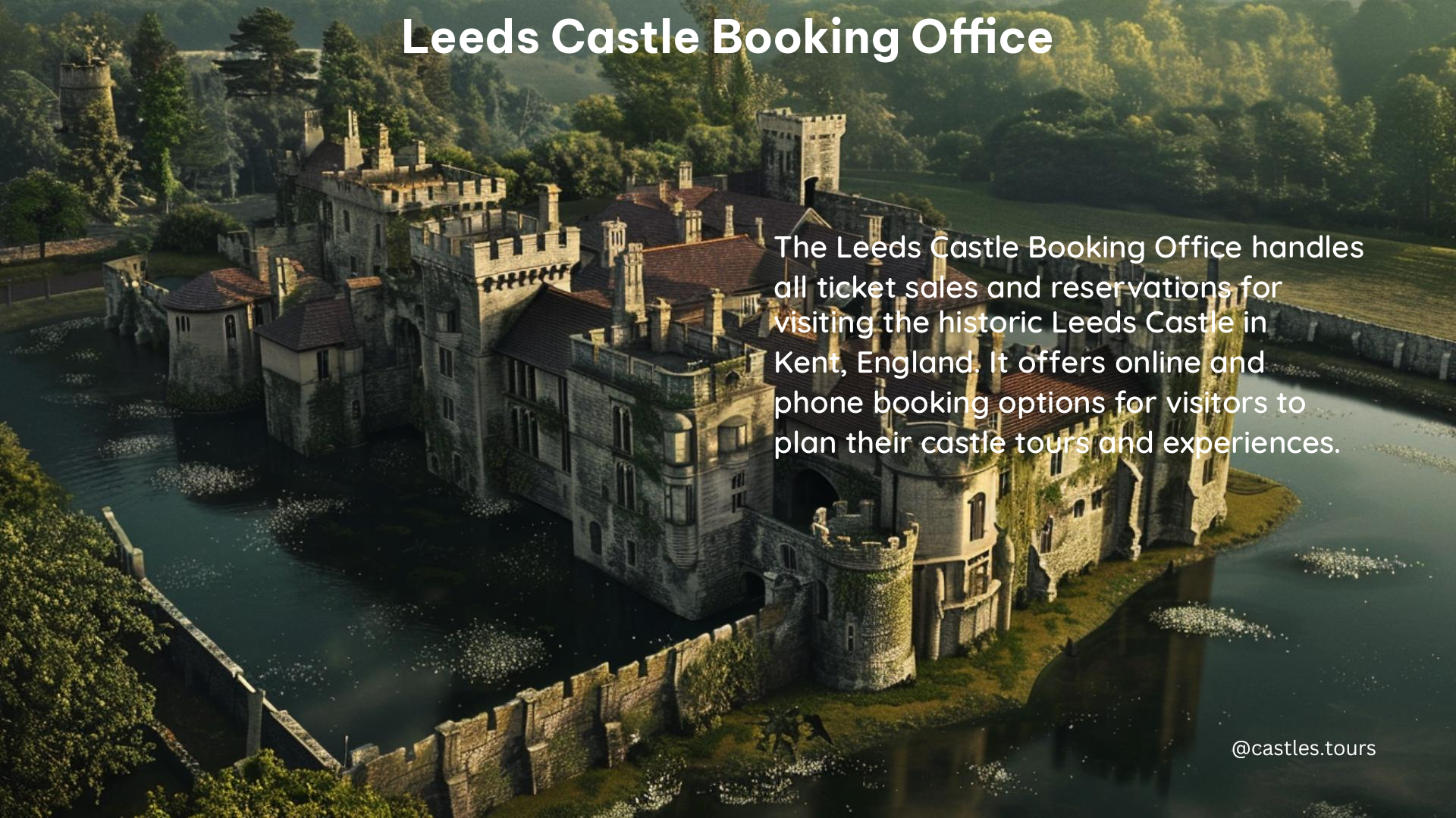 leeds castle booking office