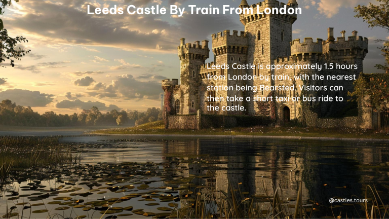 leeds castle by train from london