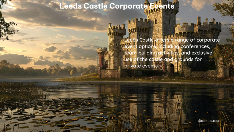 leeds castle corporate events