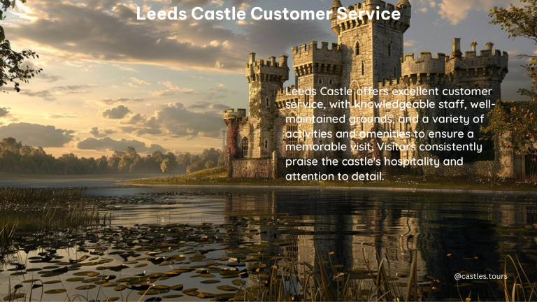 leeds castle customer service