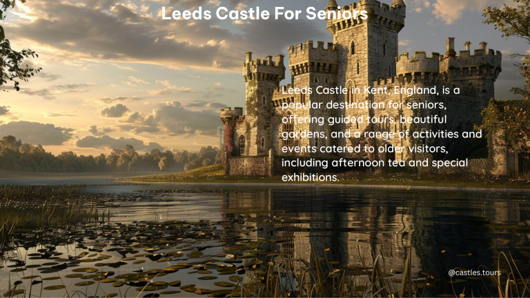 leeds castle for seniors