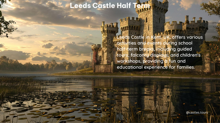 leeds castle half term