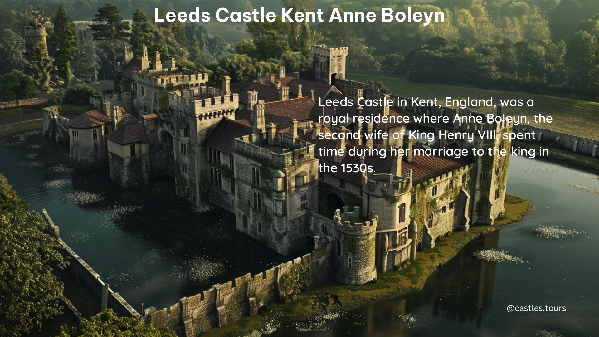 leeds castle kent anne boleyn