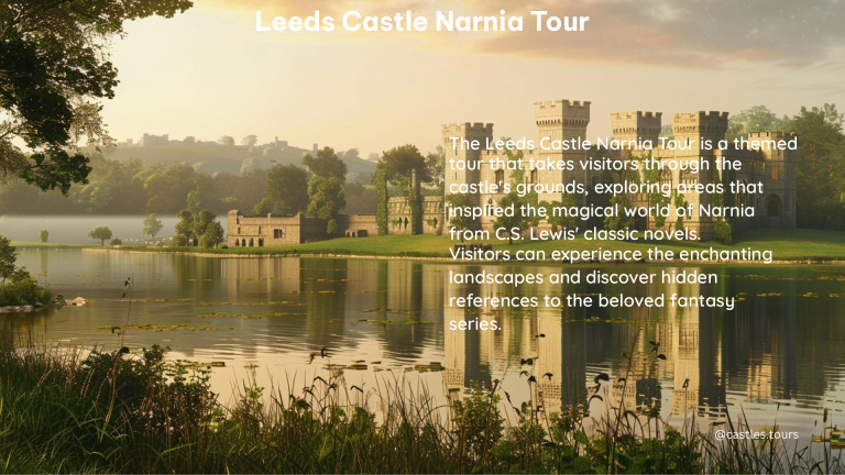 leeds castle narnia tour