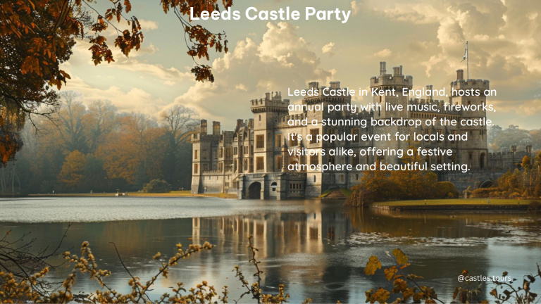 leeds castle party