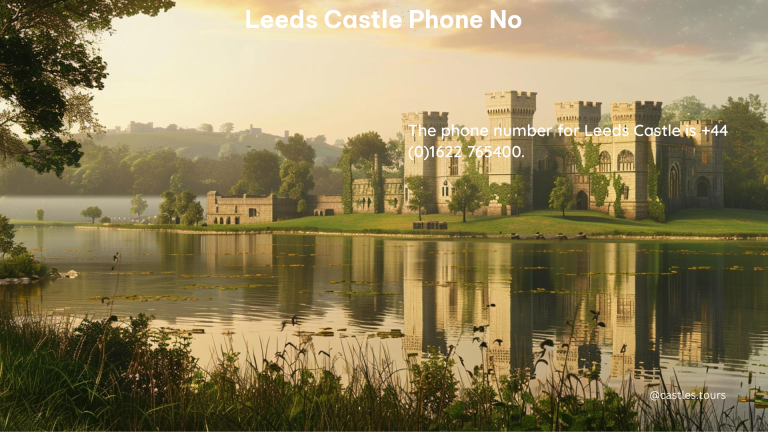 leeds castle phone no