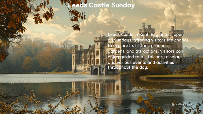 leeds castle sunday