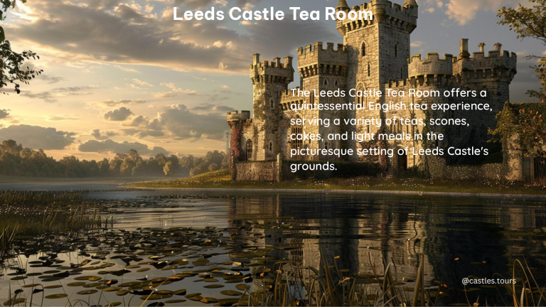 leeds castle tea room