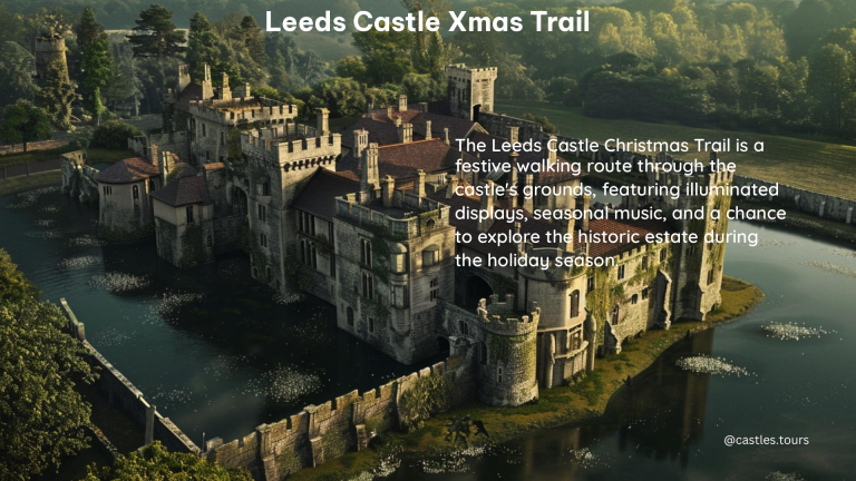 leeds castle xmas trail