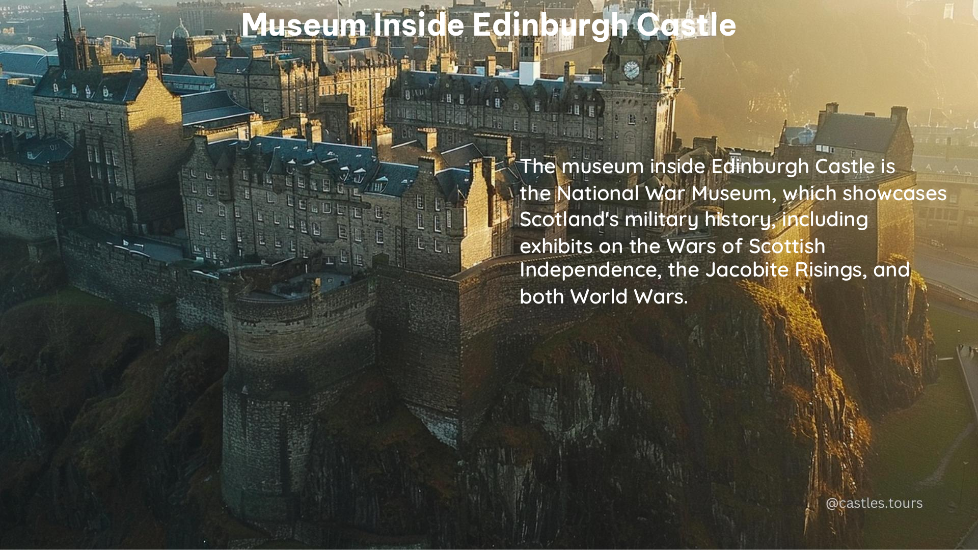 museum inside edinburgh castle