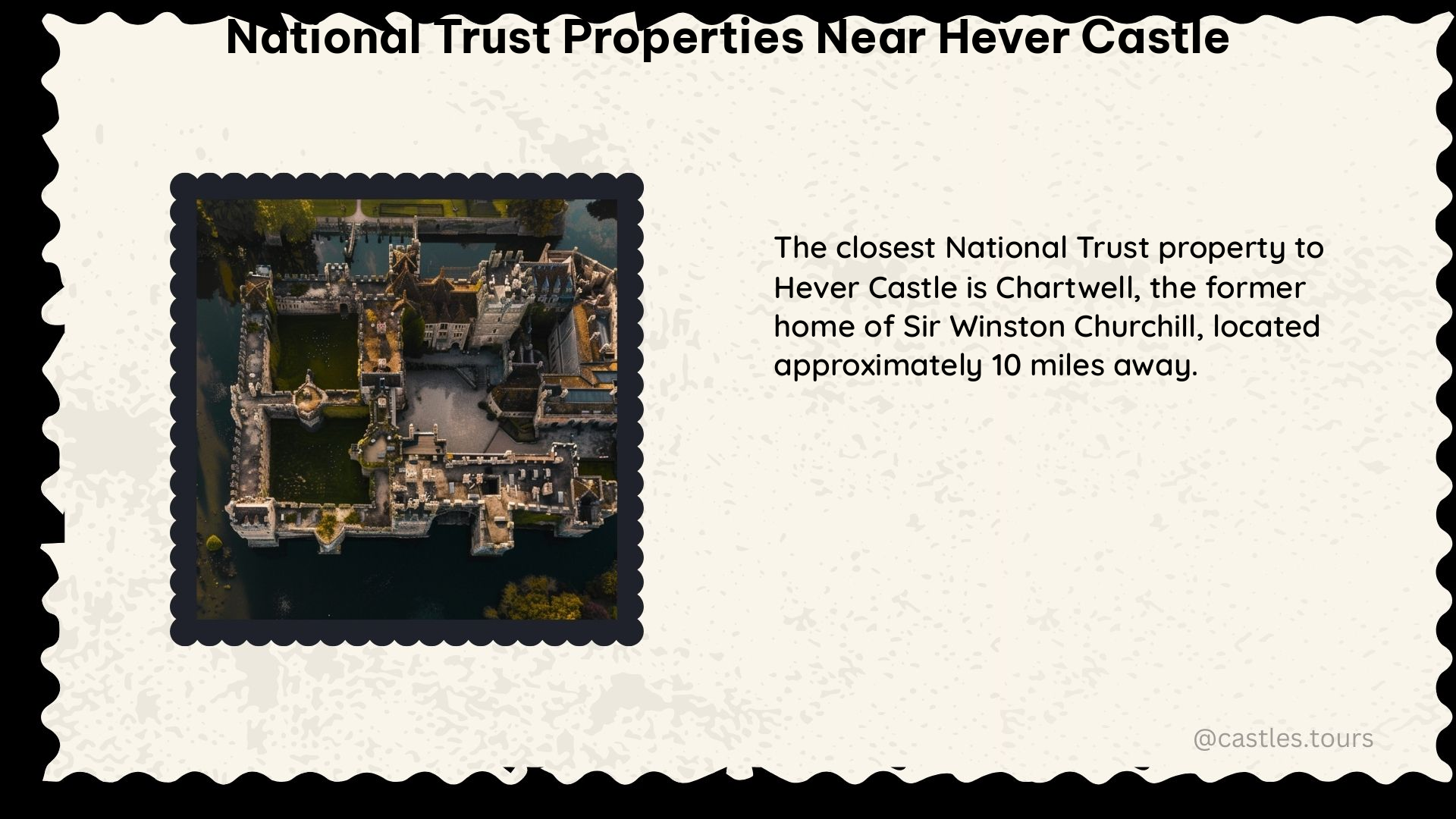 national trust properties near hever castle