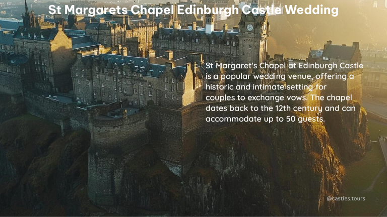 st margarets chapel edinburgh castle wedding