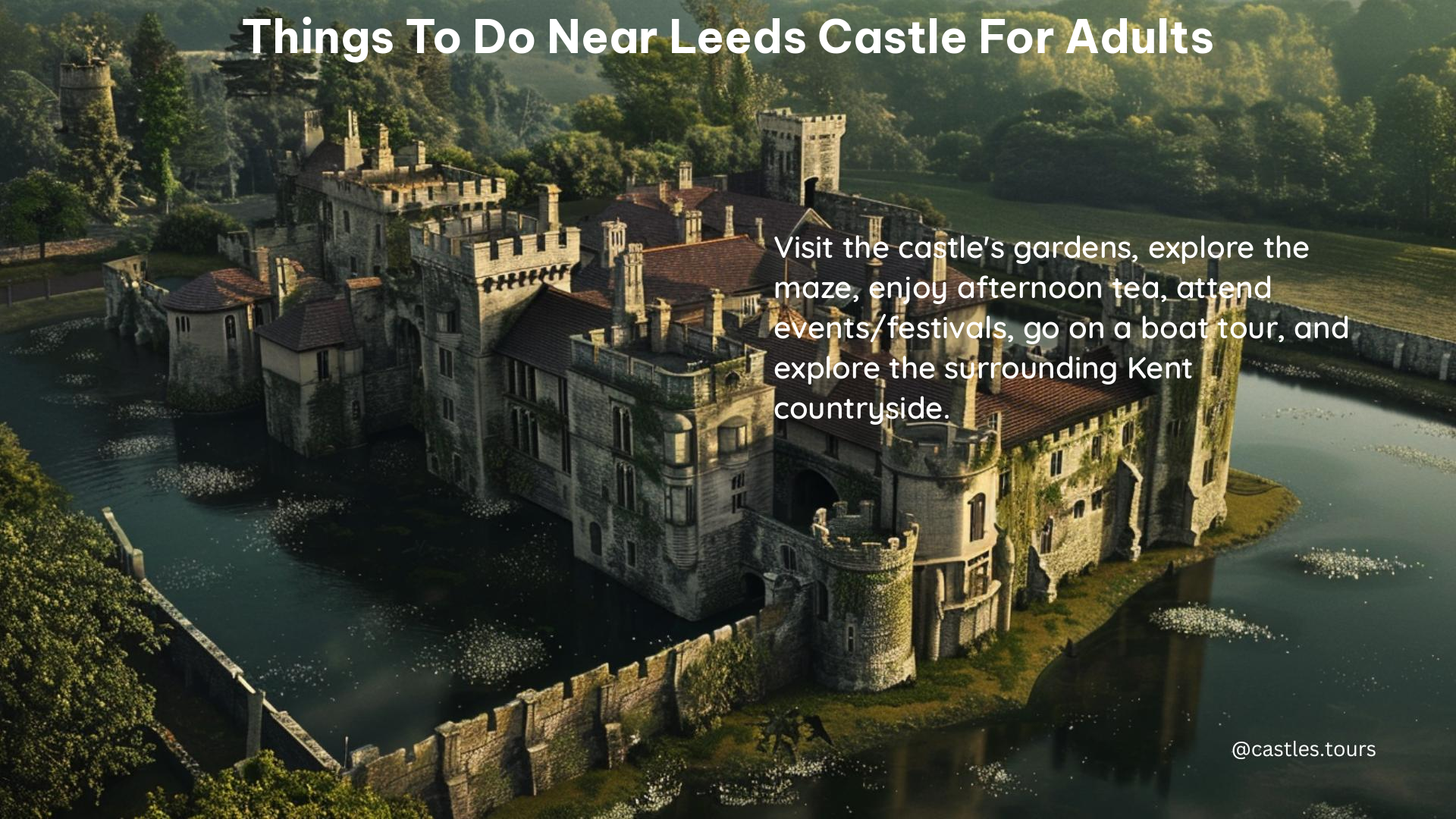 things to do near leeds castle for adults