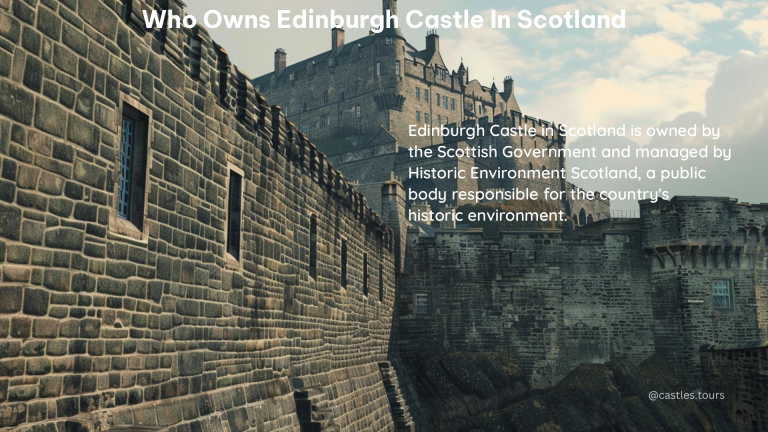 who owns edinburgh castle in scotland