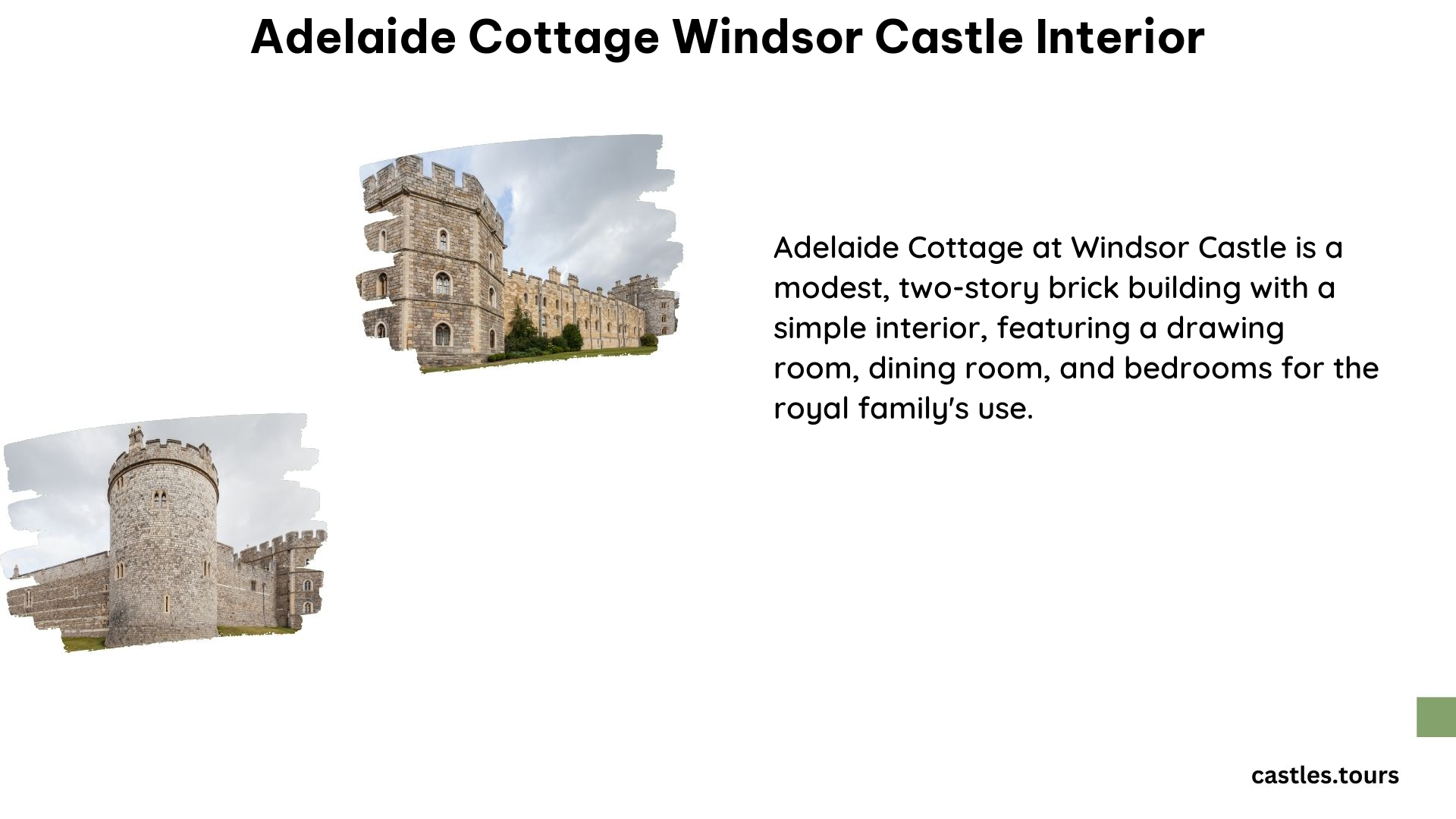 Adelaide Cottage Windsor Castle Interior