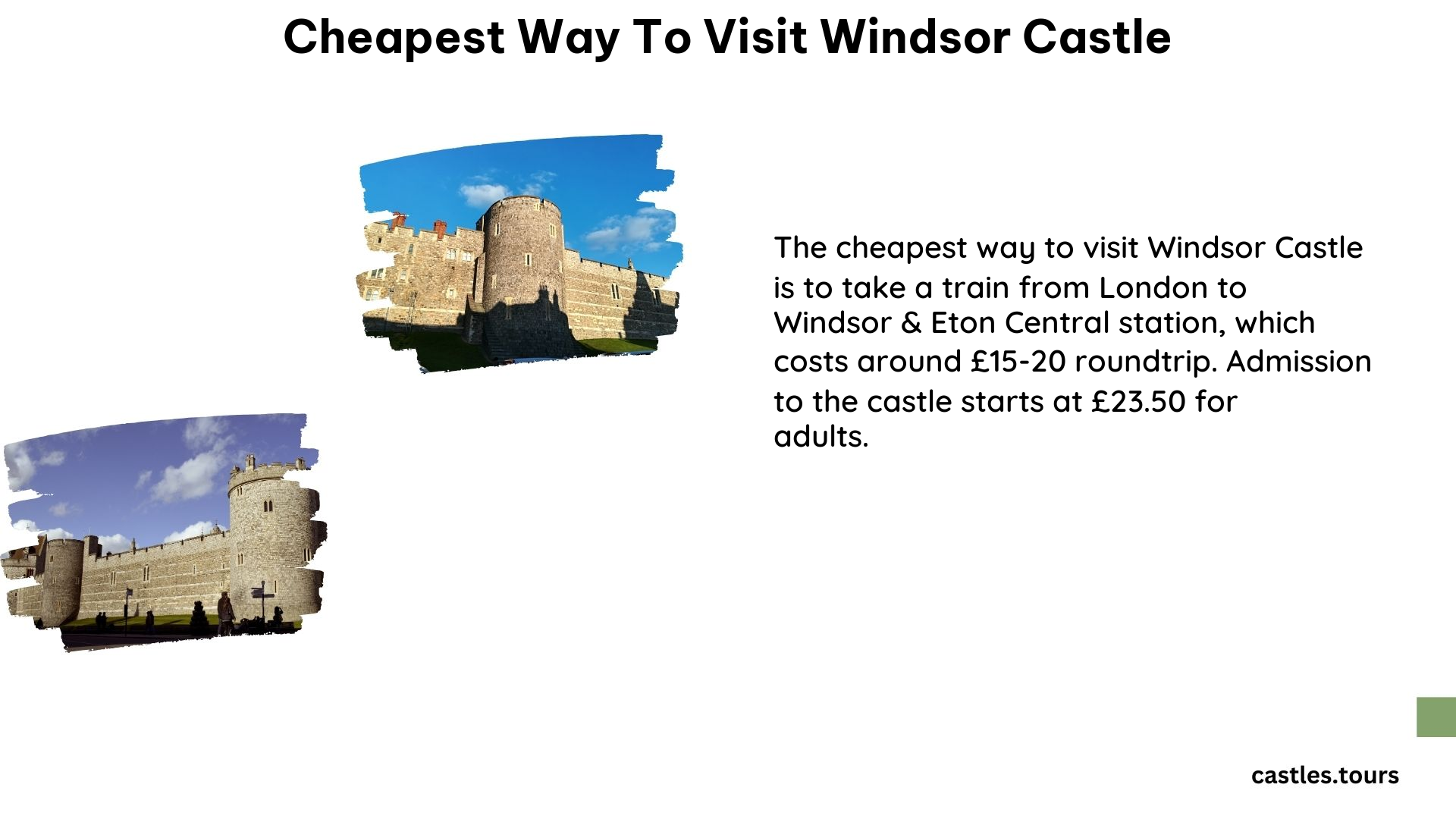 Cheapest Way to Visit Windsor Castle