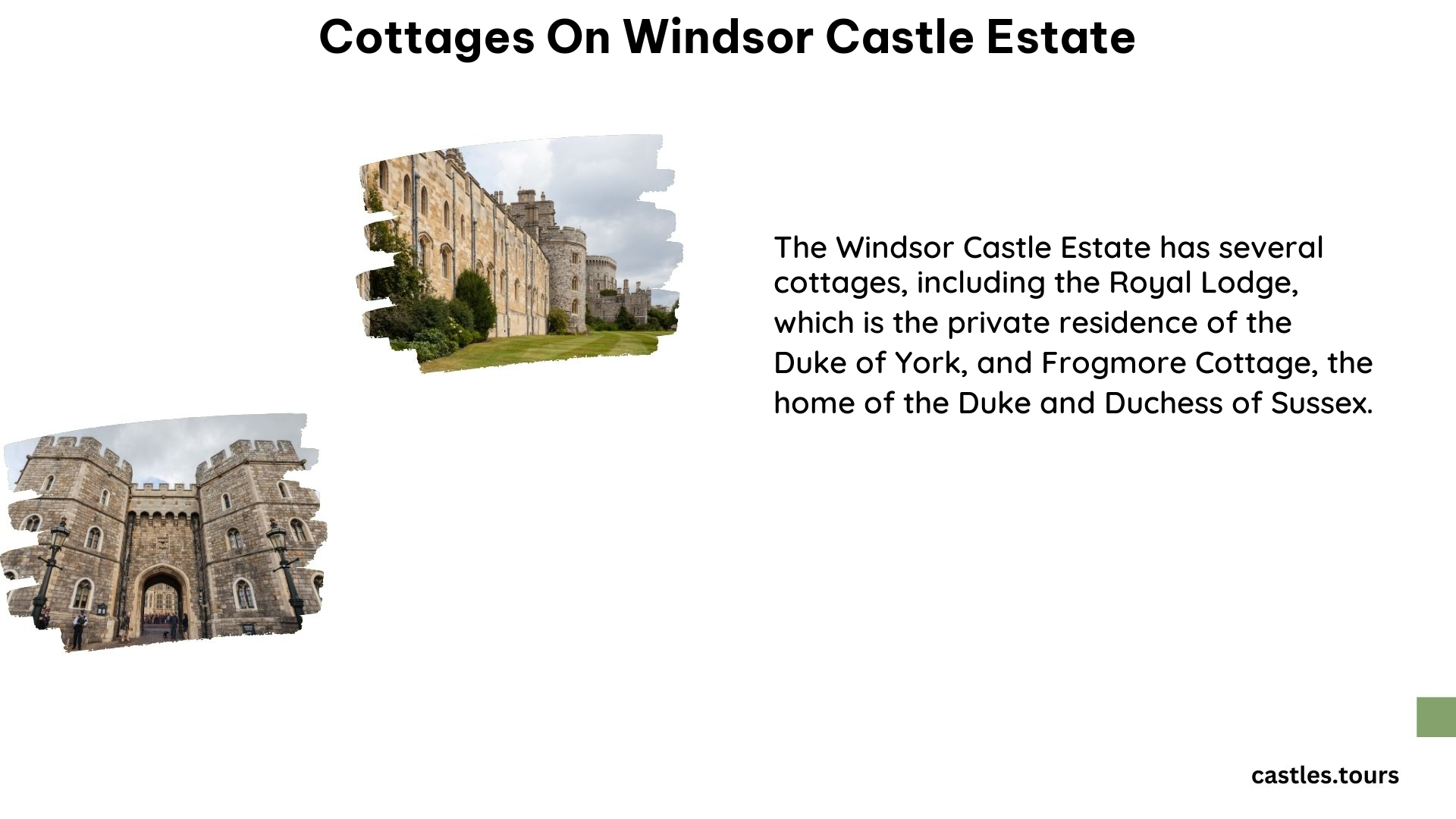 Cottages on Windsor Castle Estate