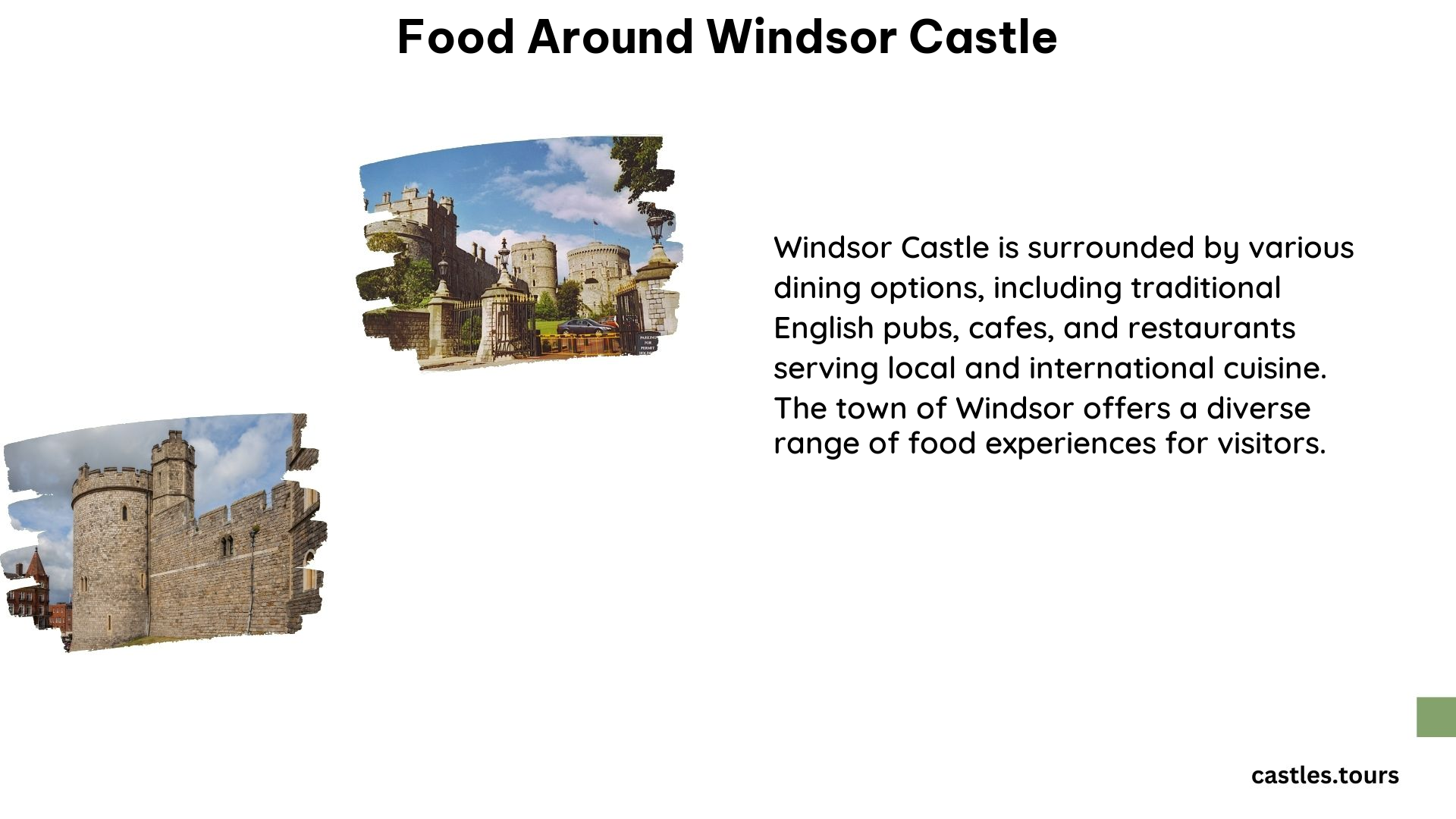 Food Around Windsor Castle