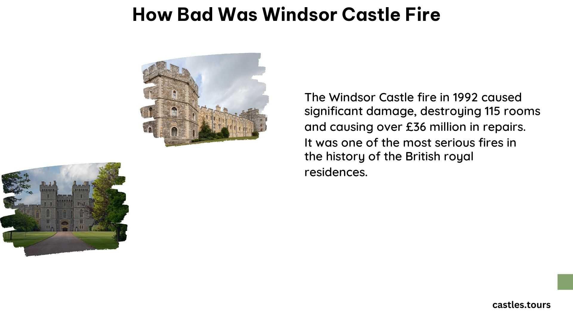 How Bad Was Windsor Castle Fire