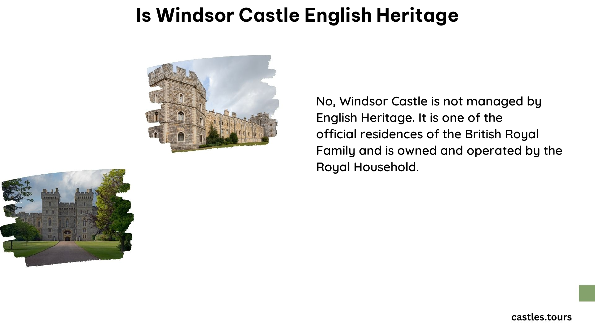 Is Windsor Castle English Heritage