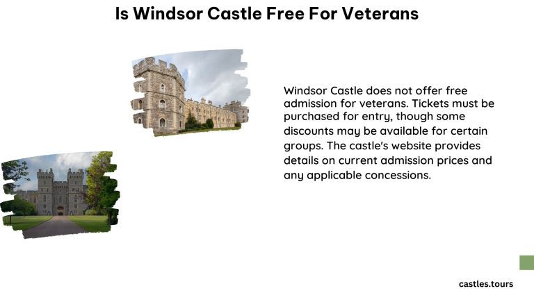 Is Windsor Castle Free for Veterans